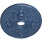 Ekena Millwork Alexa Ceiling Medallion (Canopies up to 5 5/8"), 30 3/4"W x 21 1/4"H x 3 7/8"ID x 1 5/8"P, Americana CM21X30ALAMF - alternate 4